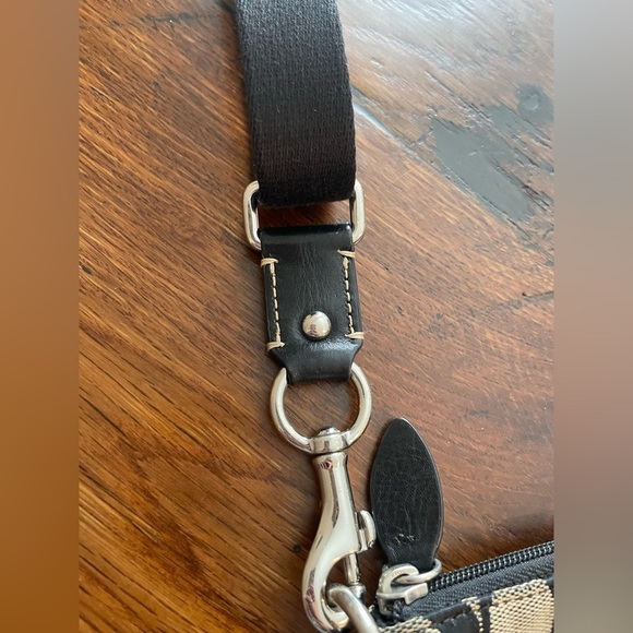 Coach Classic Block Logo Print Crossbody Bag - Picture 6 of 10